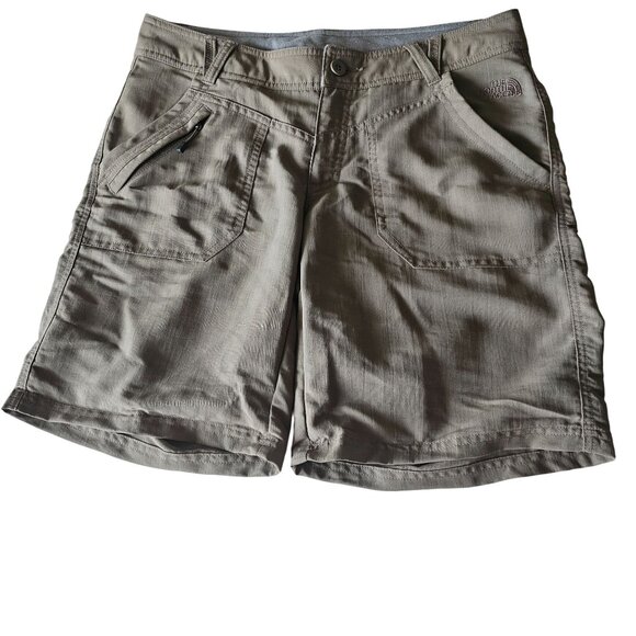 The North Face Womens Hiking Cargo Safari Nylon Shorts Size 8 - Picture 7 of 13